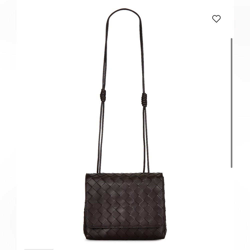 Bottega Veneta Mini Crossbody Bag in Fondant & Gold